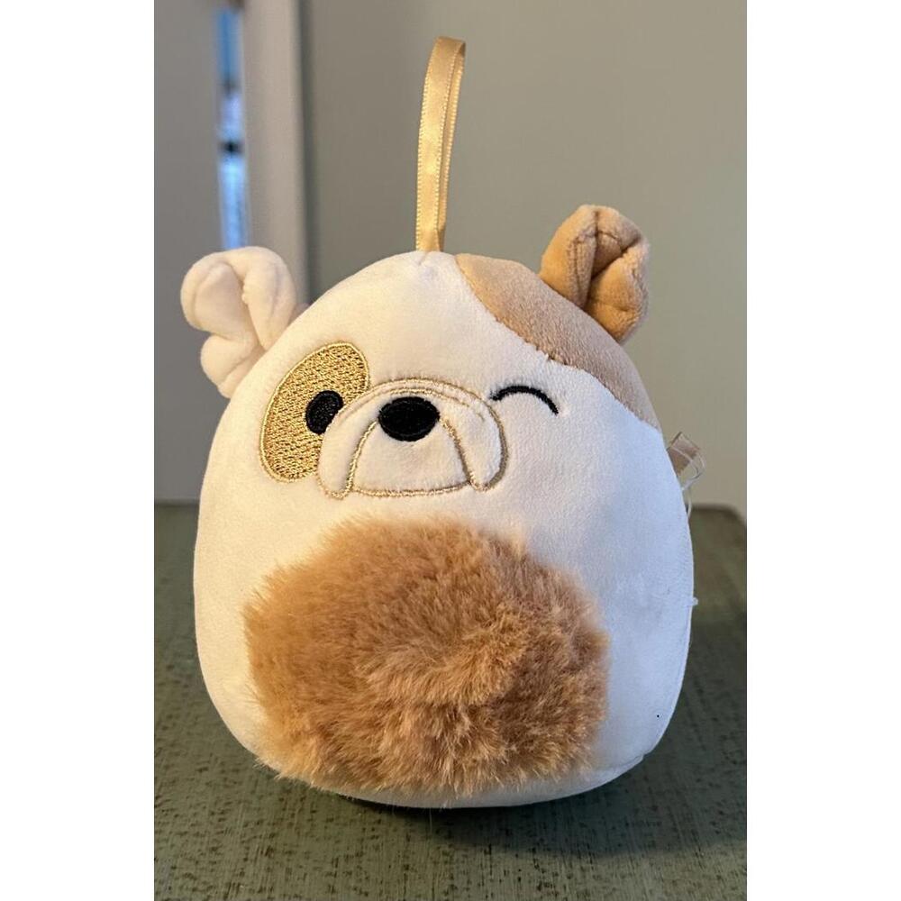 Squishmallows Collection Pet Squad 12" Brock the Bulldog Medium Plush BNWT